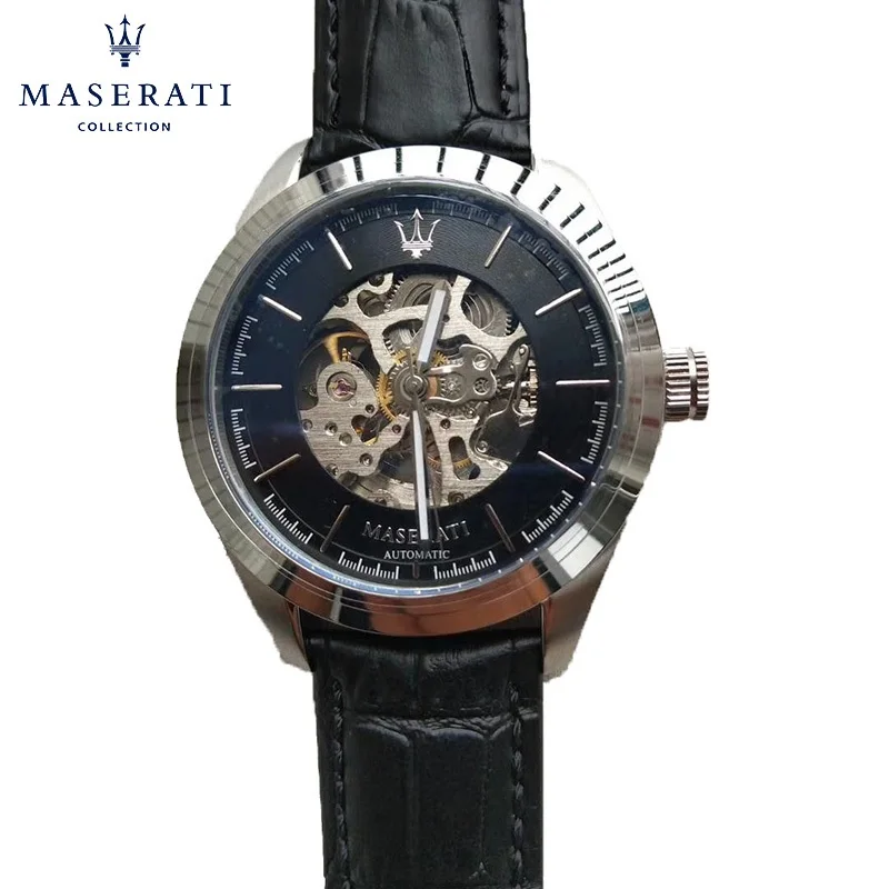 

Maserati Fashion Mechanical Wristwatches 2018 New Water Resistant Wristwatches Casual Stainless Steel Watches R8853123007