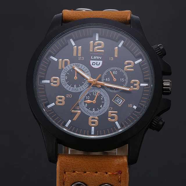 Zegarek męski LIANDU casualowy klasyczny i stonowany idealny do pracy różne kolory