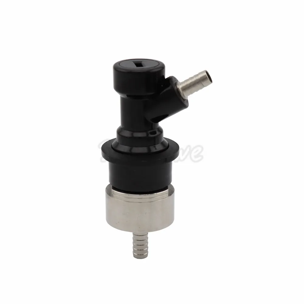 Stainless Steel Carbonation Cap Carbonator & Corny Cornelius keg Liquid Ball Lock Disconnect - 14Barb Homebrew Beer Kegging (8)