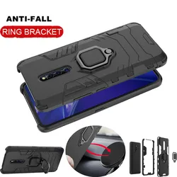 На Алиэкспресс купить чехол для смартфона armor ring case for vivo x27 pro case magnetic car hold shockproof soft bumper phone cover for vivo y93 y91 case