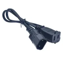 IEC 320 C18 к американскому стандарту универсальная розетка C13 вилка с преобразователем переменного тока IEC320 C14 2PIN к Nema 1-15R кабель питания переменного тока