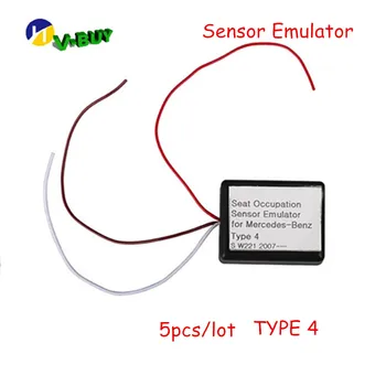

5pcs Se--at Occupancy Occupation Sensor SRS Emulator wholesale welcomed for Merc--edes-Be--nz Type 4 support S W221 2007