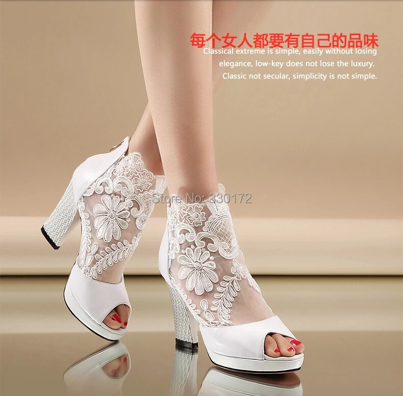 sheer wedding shoes
