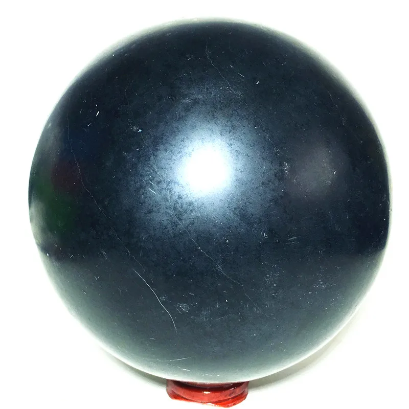 

Ball Narural Black tourmaline quartz Crystal Stone and craft reiki healing Decorative ball