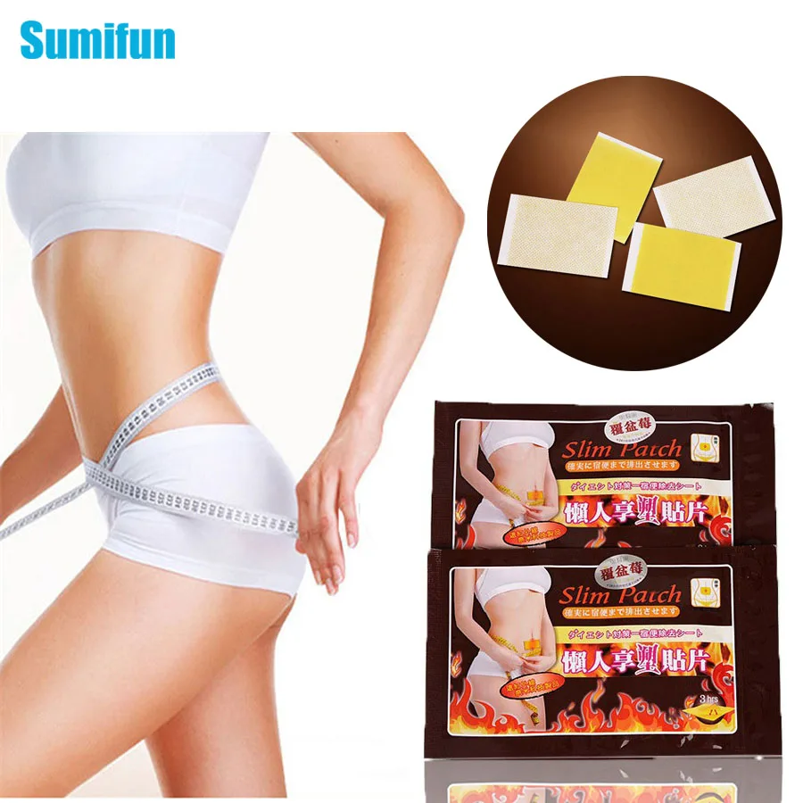 10Pcs Sumifun Slimming Cream Navel Stick Slim Patch font b Weight b font font b Loss