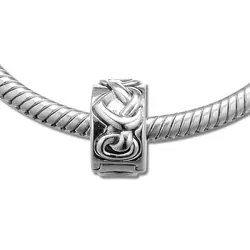 DIY Подходит для Pandora Charms браслеты завязанные Сердце Клип бусины 100% 925 пробы-серебро-ювелирные изделия Бесплатная доставка