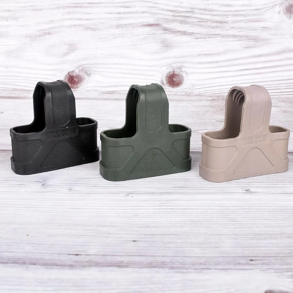 

Tactical 5.56 NATO Cage Fast Mag Rubber Loops for airsoft gun M4/16 Magazine Assist Magazine Pouch Army Accessories
