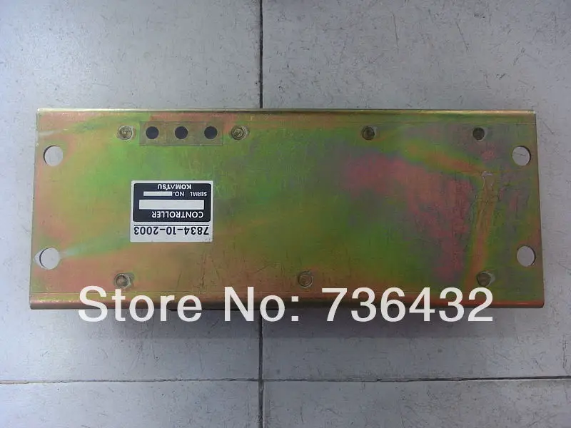 

Fast Free shipping! PC200-5 computer board plate 7824-31-1100 - Komatsu excavator controller 7834-10-2003 - digger PC board