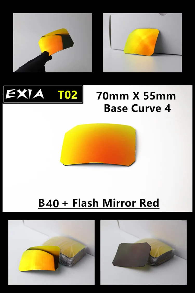 Солнцезащитные линзы красные зеркальные вспышки TAC поляризованные линзы EXIA оптические KD-T2 серии