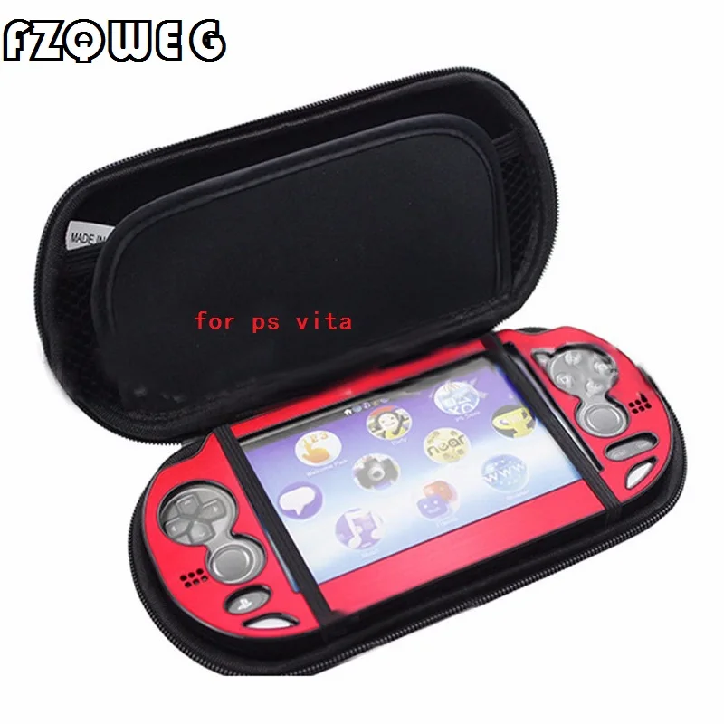 

FZQWEG Hight Quality Black EVA hard Carry Case for ps vita 1000 2000