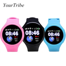YourTribe Kids Touch Screen Smart Watch GPS WIFI LBS AGPS Tracking Children Old man SmartWatch SOS Baby Watch Anti Lost Monitor