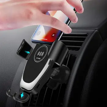 

Car Mount 10W Qi Wireless Charger for IPhone 11 Pro XS Max X XR 8 Fast Wireless Charging Car Phone Holder for Samsung S10 S9 S8