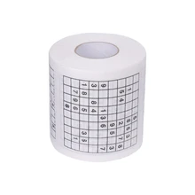 Прочная Sudoku мягкая бумага с рисунком тканевая туалетная бумага забавная игра забавные практичные инструменты для жизни