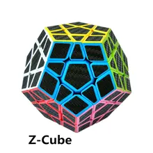 Z cube углеродное волокно наклейка Скорость волшебный куб головоломка игрушка для детей подарок игрушка для взрослых