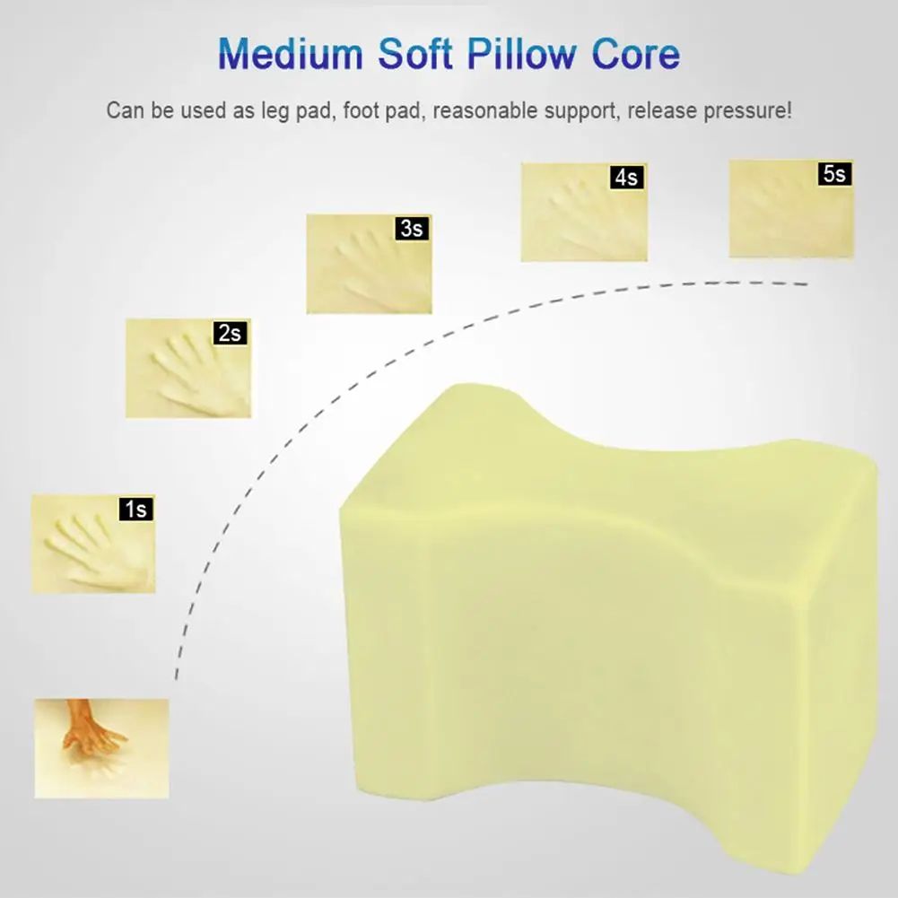Для женщин коленей из вспененной материи с эффектом пямяти, ноги подушка кровать для ног коврик для ног для формовки Беременность облегчение боли тела подушку Поддержка подушки