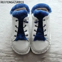 HUIFENGAZURRCS-Mori/Женская обувь в стиле ретро; кожаная обувь ручной работы на плоской подошве с круглым носком; удобная обувь на мягкой подошве; универсальная шерстяная обувь; повседневная обувь