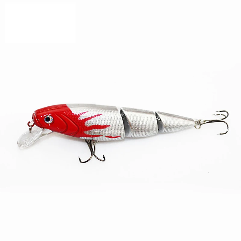 1 шт. сочлененной рыболовные приманки 10 5 см/15 г Minnow пластиковые Искусственный