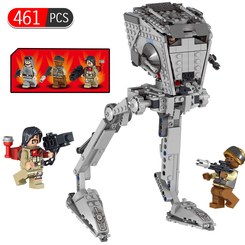 

461pcs Star Walking Machine Wars Model Building Blocks Compatible Star Set Wars AT-DP Bricks Sets Enlighten Toy For Children