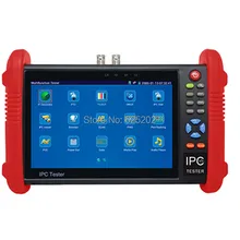 7 дюймов Сенсорный экран встроенный Wifi CCTV тестер для IP/аналоговые камеры тестирования IPC-9800 плюс серии