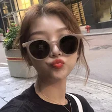COOYOUNG Ретро Круглые Солнцезащитные очки женские летние очки Новые корейские личности Круглые Солнцезащитные очки UV400