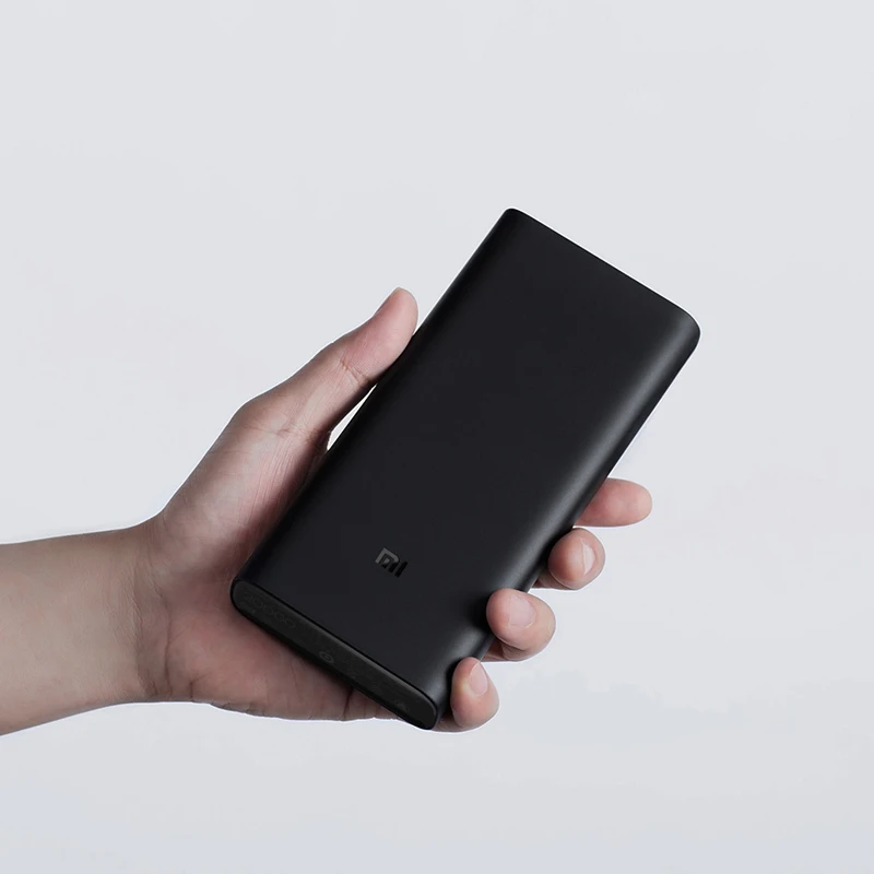 2019 Новый Xiaomi mi Power Bank 20000 мАч 3 USB C 45 Вт три порта выходной сигнал PD быстрое зарядное