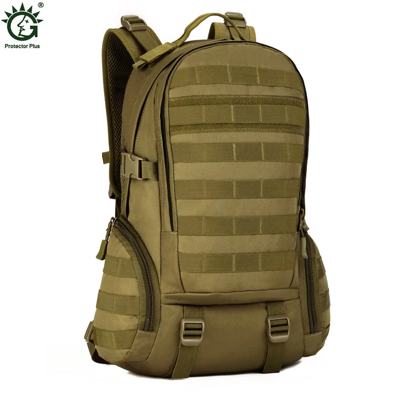 

Men's Waterproof Nylon Backpacks Man Military Daypack Multi-function Knapsack Travel Bags Army 14 inch Laptop Rucksack 2019