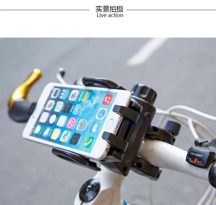 

Motorcycle Bicycle Phone Holder Mobile Phone Stand Support for All kinds of Mobile Holder