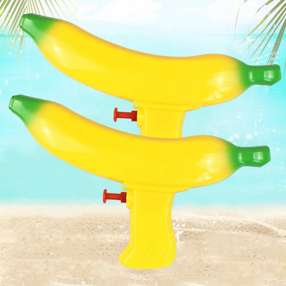 Детские летние водяной Пистолеты Пляжные Игрушки для ванны в форме банана водяные игрушки для детей A1