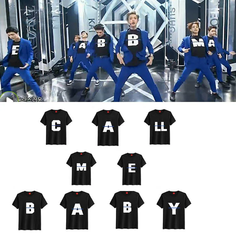 EXO sehun chanyeol baekhyun kai lay Call me baby EXODUS T