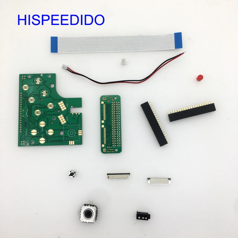 DIY 6 кнопок PCB плата переключатель провод соединитель Комплект для Raspberry Pi GBZ Game Boy GB