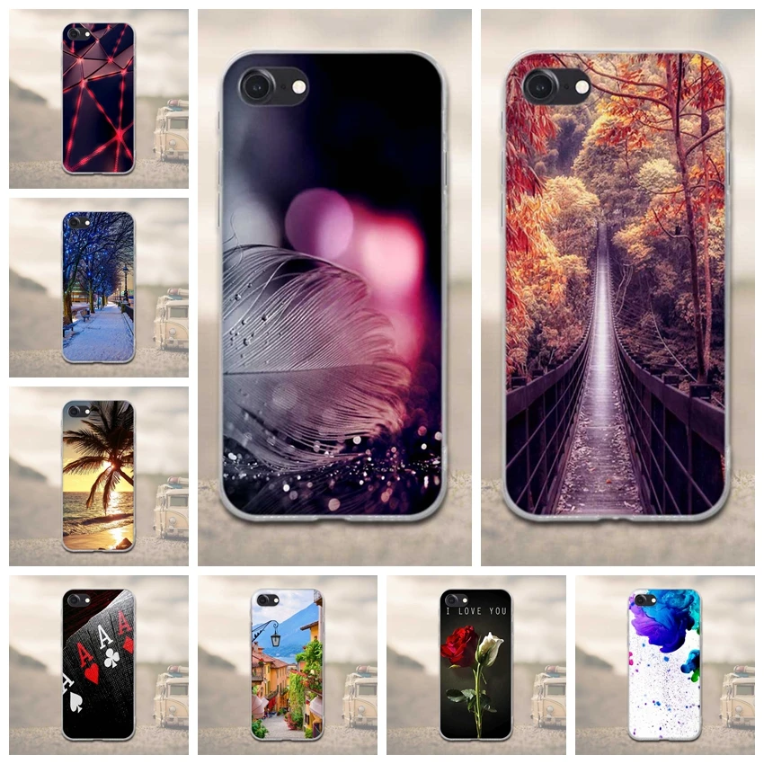 

Phone Cases for iPhone 7 Case Cover 3D Mobile Phone Back Cover for Fundas Apple iPhone 7 Phone Case Soft TPU Silicon Capa
