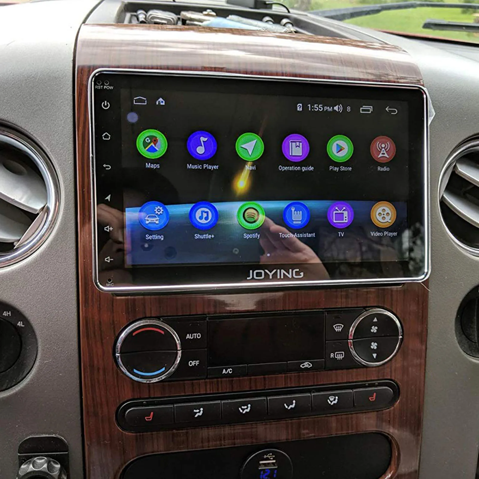 Flash Deal Latest 1 din 8" touch screen 8 Core 4GB RAM 32GB ROM Android 8.1 car autoradio stereo GPS Navi WIFI Bluetooth DVR reverse camera 17