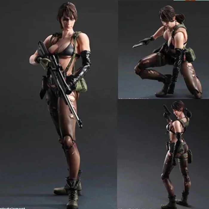 

Play Arts KAI Metal Gear Solid V The Phantom Pain Quiet PVC Action Figure Collectible Model Toy 26cm