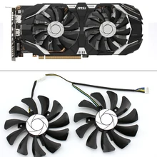 85 мм HA9010H12F-Z 4-контактный кулер вентилятор Замена для MSI GTX 1060 OC 6G GTX 960 P106-100 P106 GTX1060 вентилятор для видеокарты