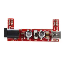 MB102 макетная плата модуль питания 3,3 V 5 V Solderless для Arduino mini usb