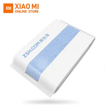 

100% New Original Xiaomi ZSH Bath Towel Facecloth Cotton Towel Xiaomi Young Beach Towel Washcloth Antibacterial Water Absorption