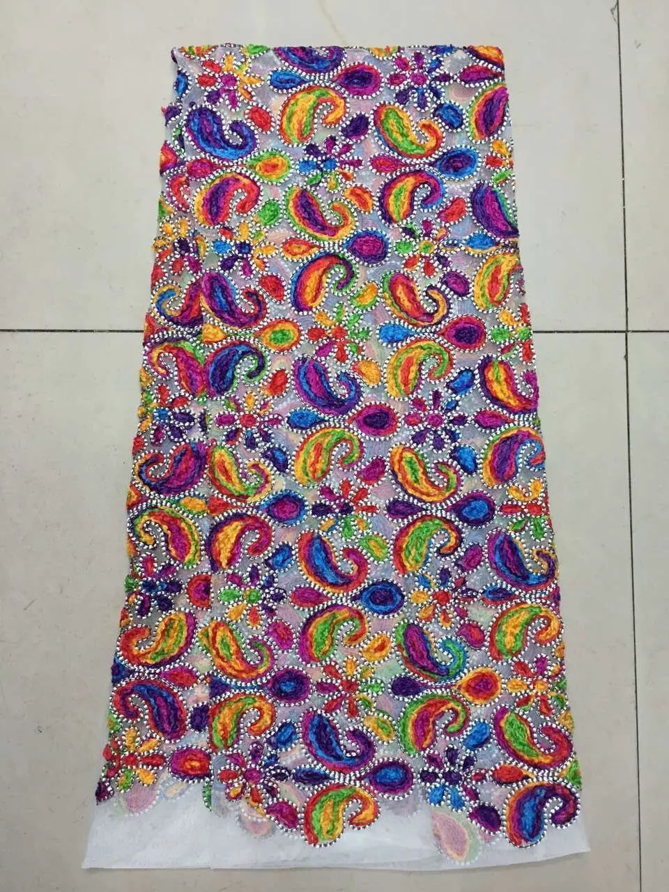 

French lace fabric for party&wedding dress CGL122714 Fashionable African net lace fabric