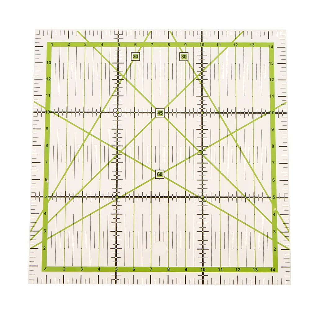 3Pcs Quilting Ruler Transparent Patchwork Ruler, Rotary Cutter Ruler for sewing Handicrafts with exact Measurements and Cuts