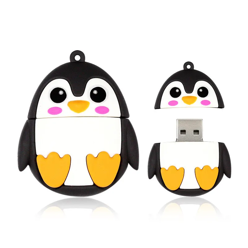 Cute Animal pendrive cartoon penguin owl usb flash drive 4GB 8GB 16GB 32GB 64GB pen drive fox U disk bee memory stick mini gift Cute Animal pendrive cartoon penguin owl usb flash drive 4GB 8GB 16GB 32GB 64GB pen drive fox U disk bee memory stick mini gift