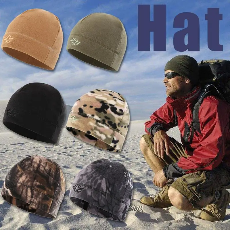 

Outdoor Thicken Caps Training Keep Warm Camouflage Windproof Caps Winter Riding Camping Cycling Skiing Hunting Accessories D96
