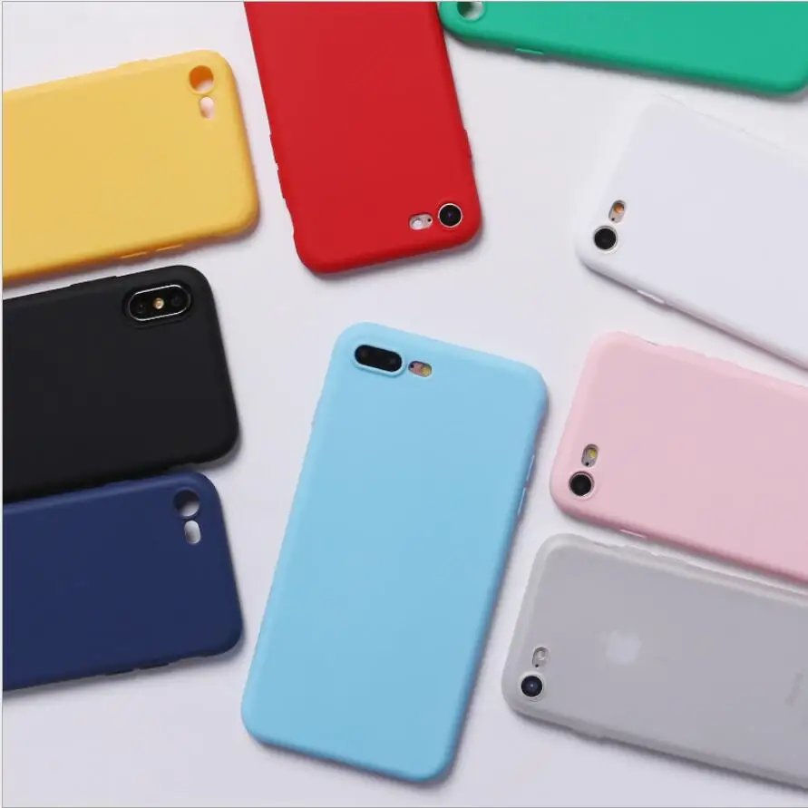 Мягкий чехол для iphone 6 7 8 Plus X 10 6s XR XS MAX Funda 5 S SE противоударный силиконовый |