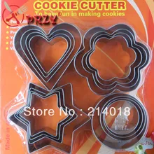 Печенье плесень SS410 прессформа печенья Торт Внесении Cookie cutter 16 ШТ. резак Металла печенья НЕТ. Co42