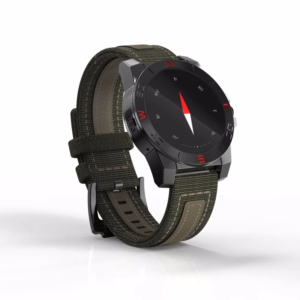 Открытый Smart Watch с Процессор mtk2501 Водонепроницаемый Bluetooth 4.0 компас сердечный ритм функции мониторинга