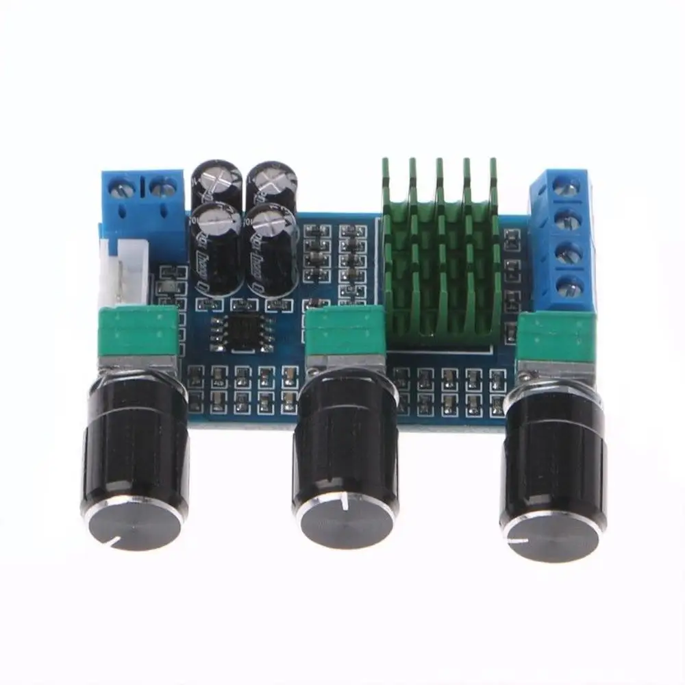 DC12-24V двухканальный цифровой аудио TPA3116D2 80 Вт x 2 модуль усилителя высоких частот
