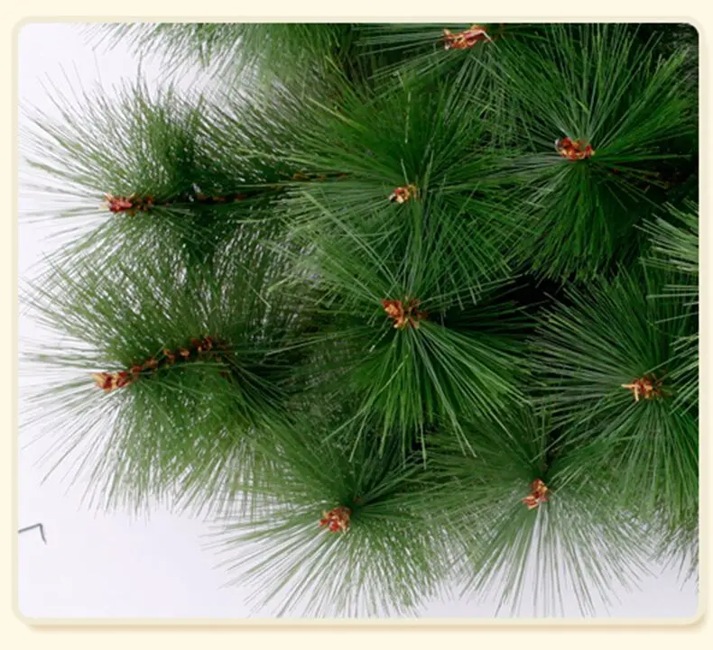 2.7m Christmas garland green pine needle decoration Christmas ornaments Christmas decorations for home MAT PET free shipping