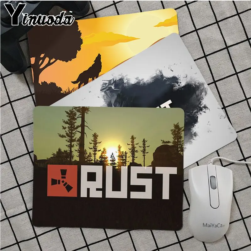 

Maiya High Quality Game Rust Silicone Pad to Mouse Game Smooth Writing Pad Desktops Mate gaming mouse pad