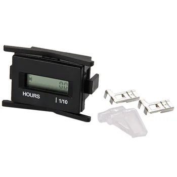 

Digital LCD Hour Meter for motocross ATV dirt bike diesel gasoline log splitter cutter Truck RL-HM010A DC 4.5-90V