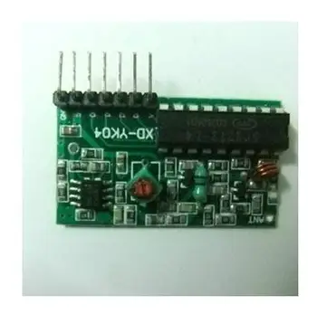 

Free Shipping! Super-regenerative receiver board PT2272 fixed code wireless receiver module 4-channel