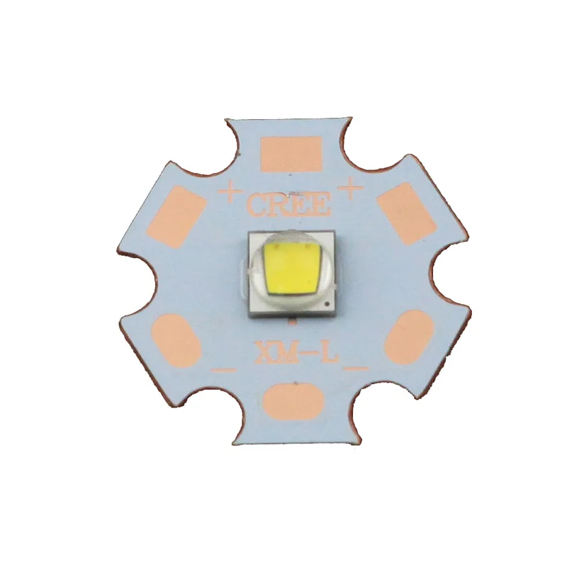 CREE XML2 U3 10 Вт Led теплый белый 3000 К/нейтральный 5000 К/холодный 6500 к 20 мм Звезда Медь PCB |