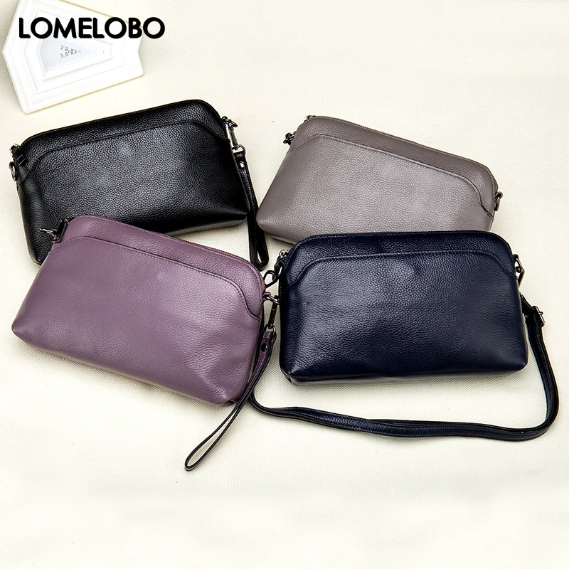Сумка через плечо Lomelobo Женская маленькая из натуральной кожи H1BL6113|genuine leather shoulder